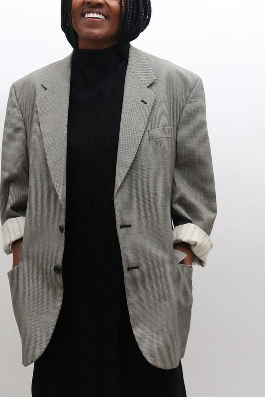 PAUL SMITH WOOL HOUNDSTOOTH BLAZER