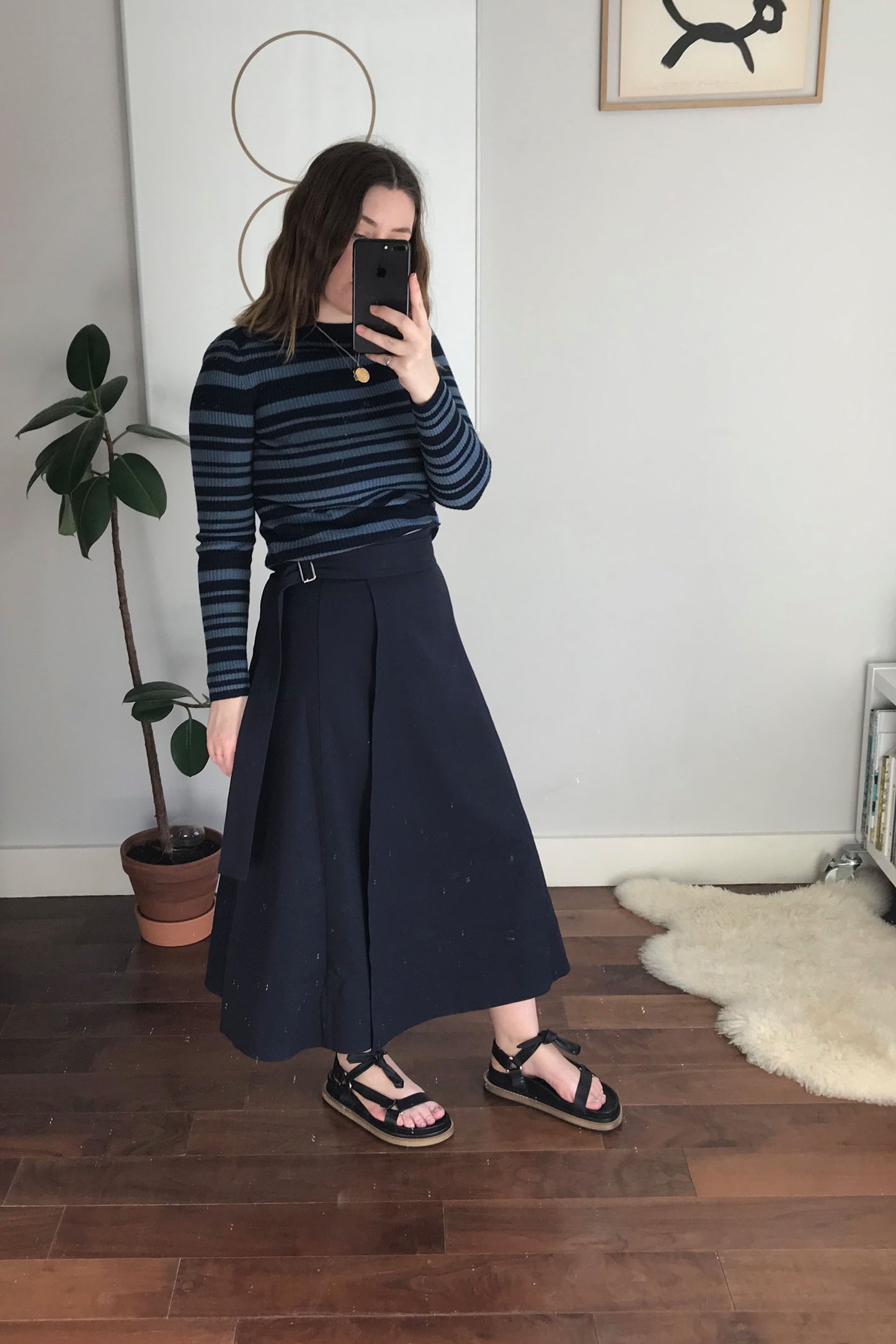 Joseph Striped Merino Jumper