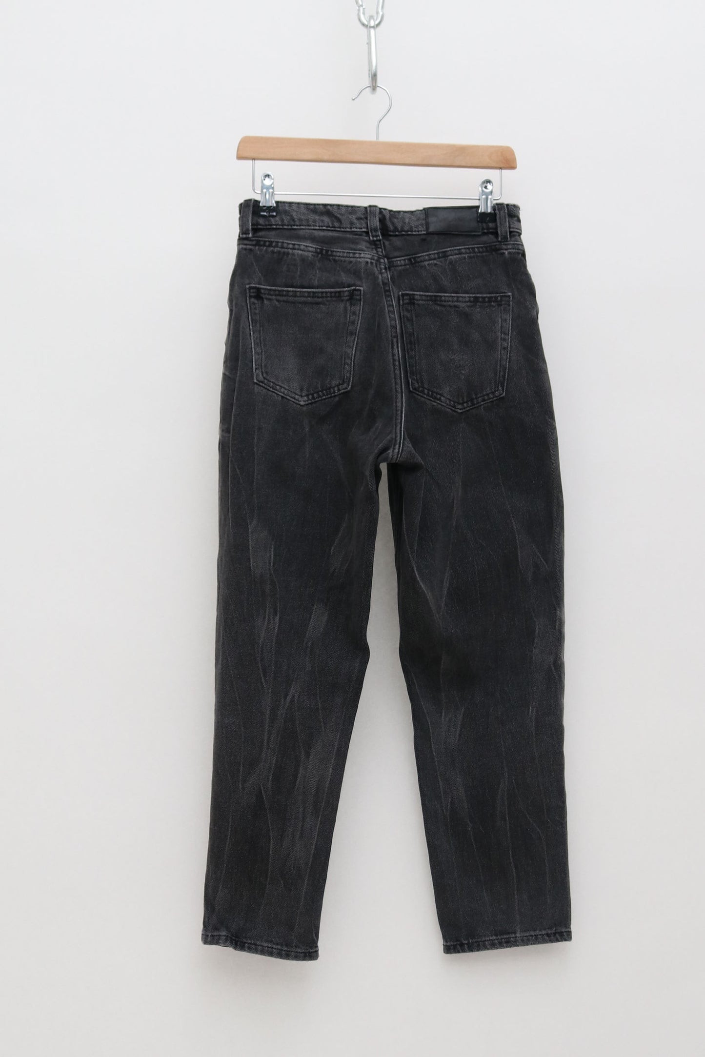 CORE Black Wash Mom Jeans W28