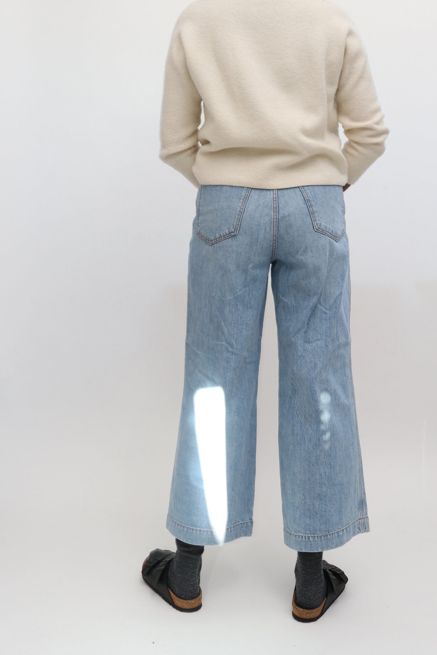 CORE Nanushka Vintage Wash Cropped Jeans