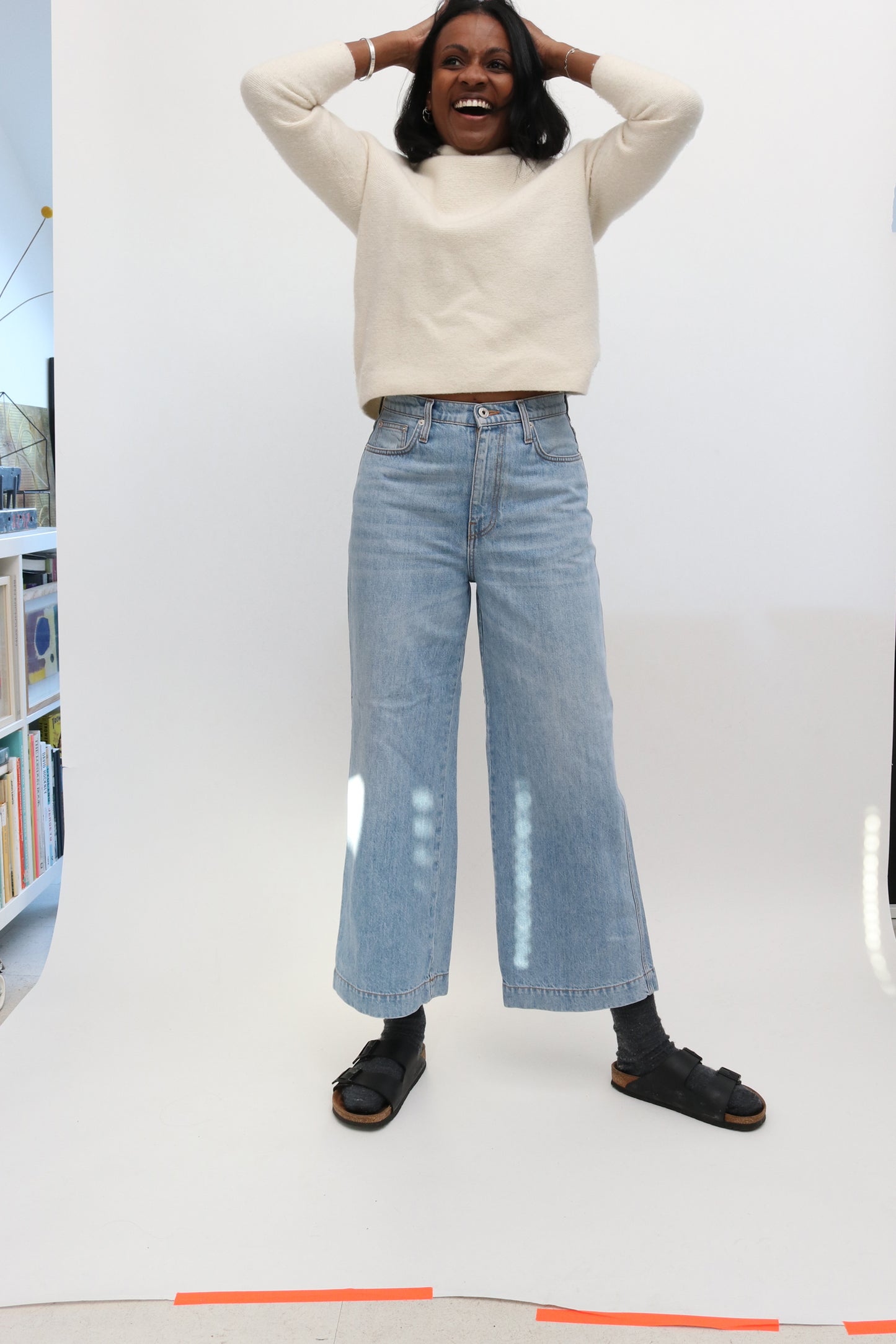 Uniqlo Cream Roll Neck Jumper