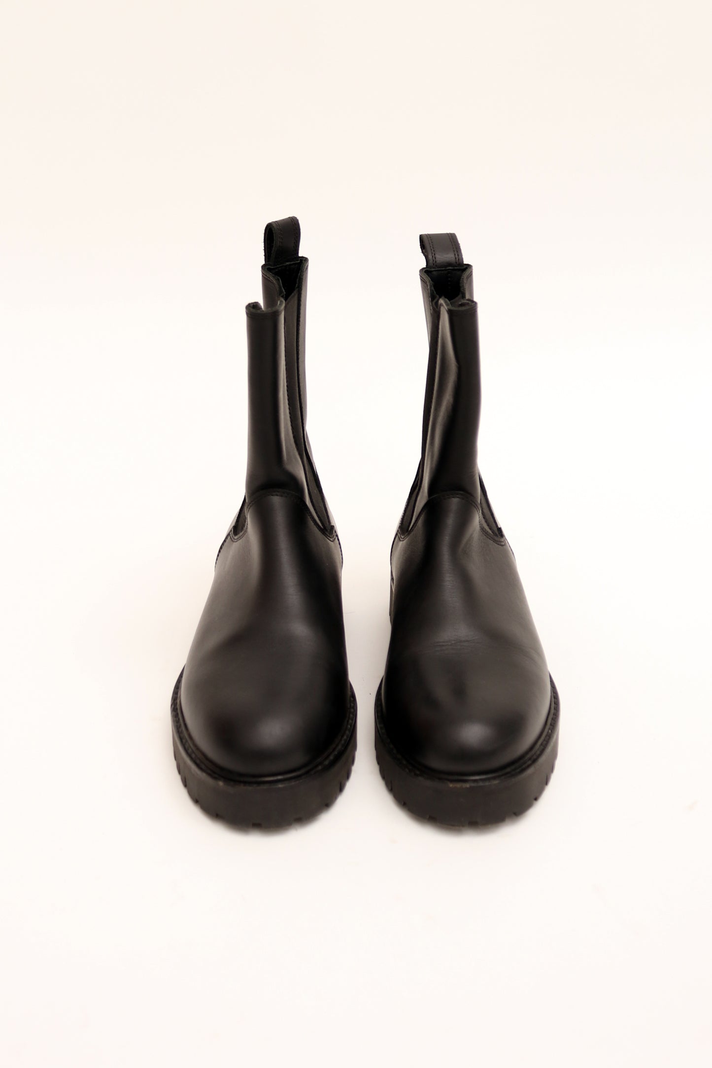 COS High Leather Chelsea Boots