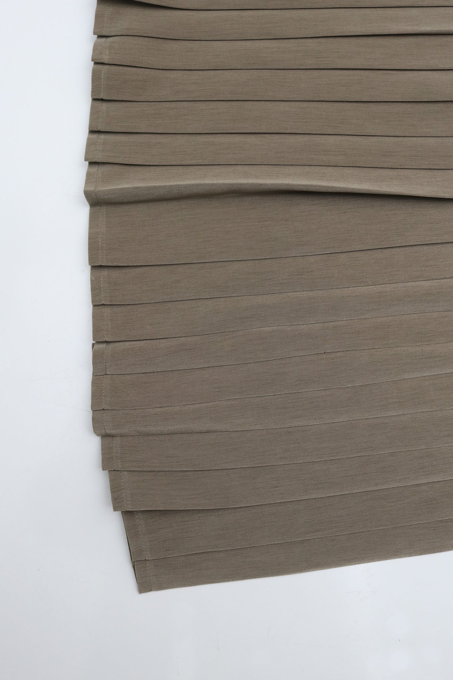 Vintage Sage Pleated Skirt