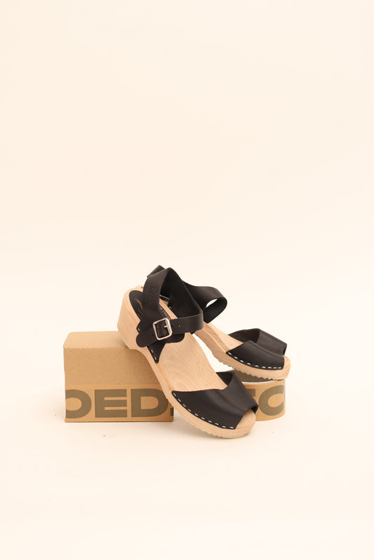 Lotta from Stockholm Peep Toe Clogs