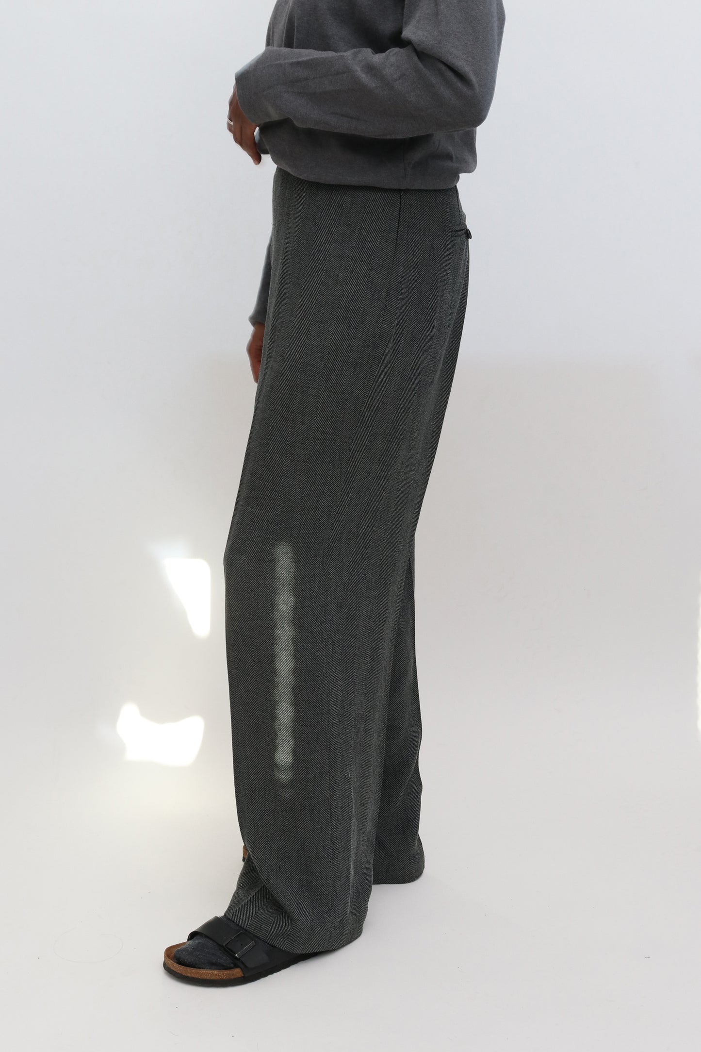 Jaeger Herringbone Trousers