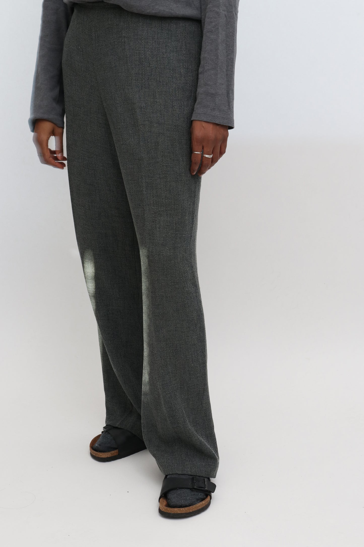 Jaeger Herringbone Trousers