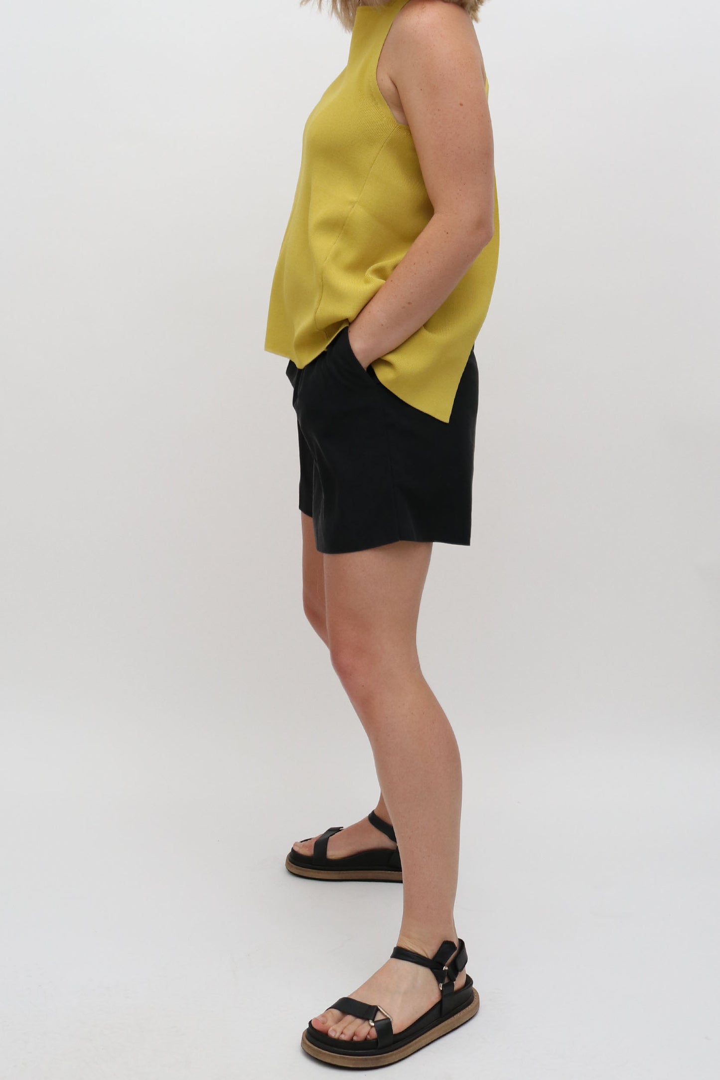 Whistles Swing Back Knitted Tank Top