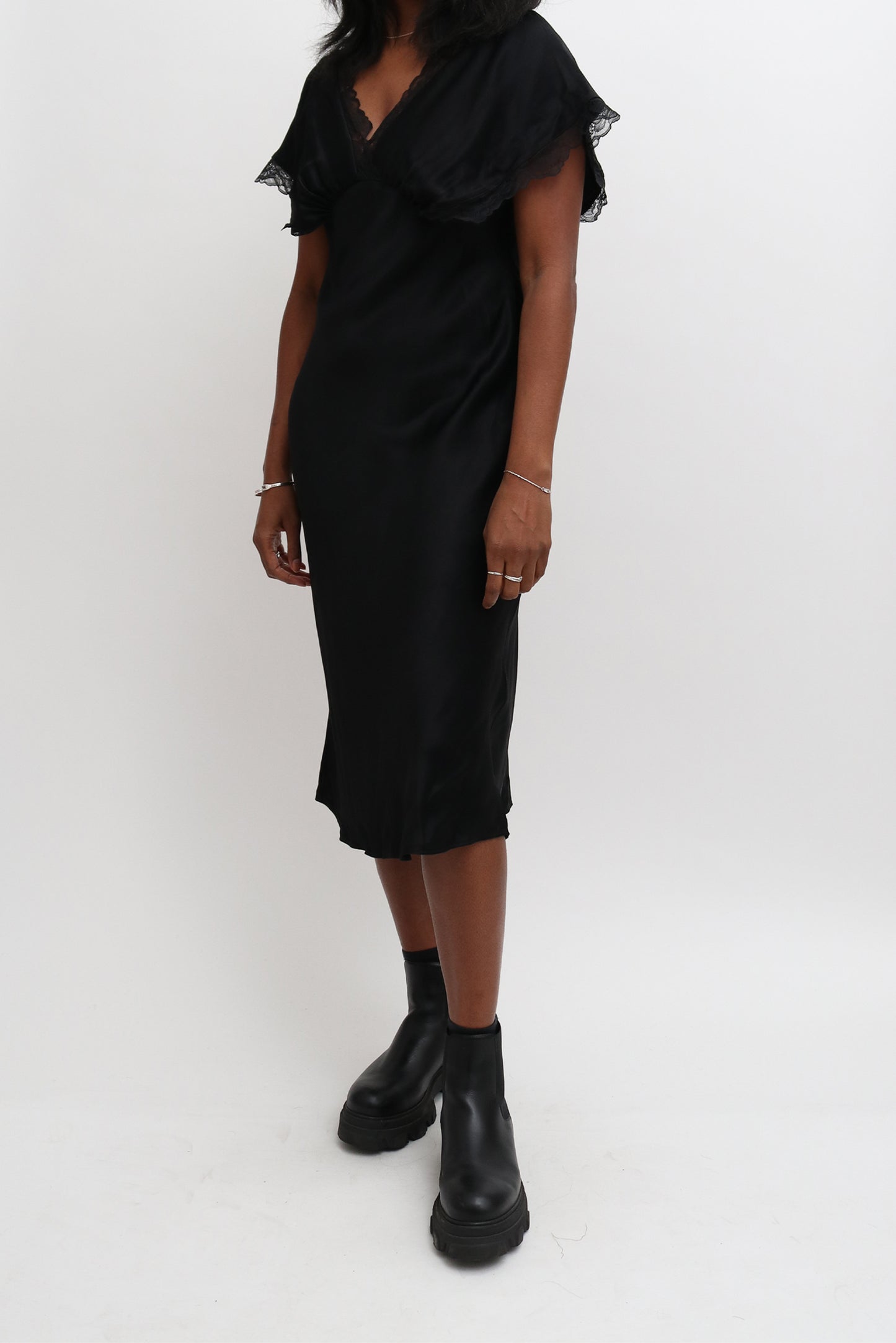 Arket Midi Bias Cut Slip Dress
