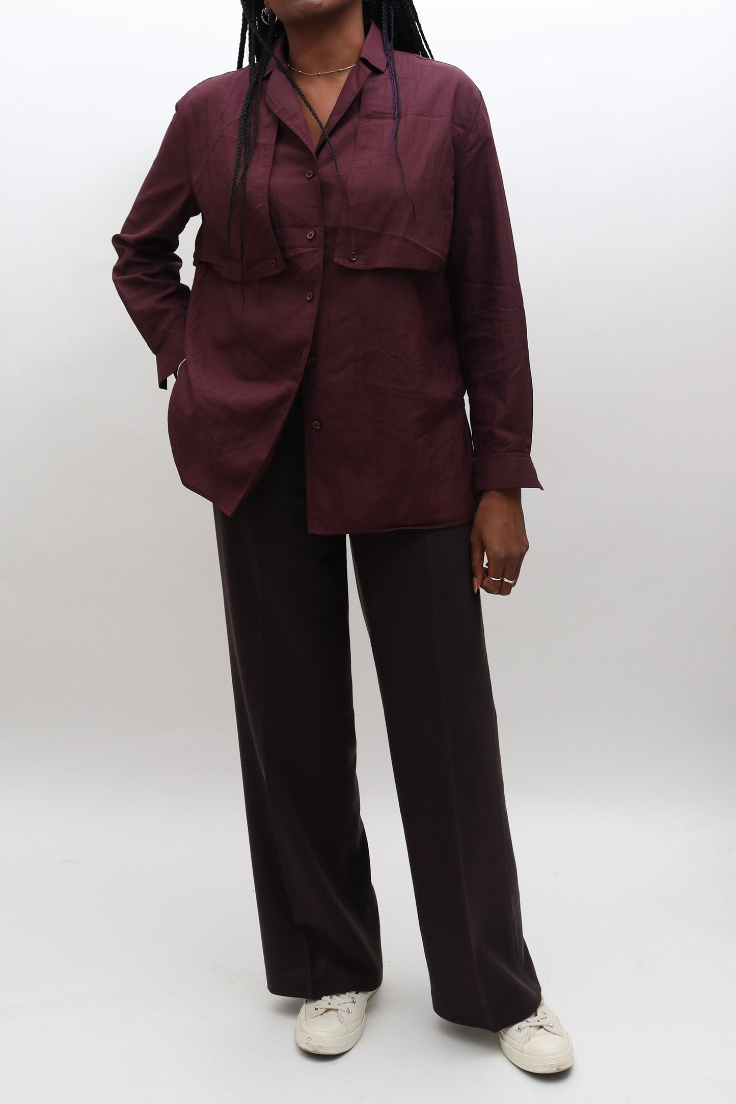 Fenn Wright Manson Flared Wool Trousers