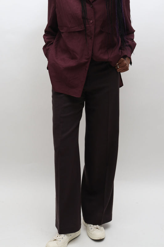 Fenn Wright Manson Flared Wool Trousers