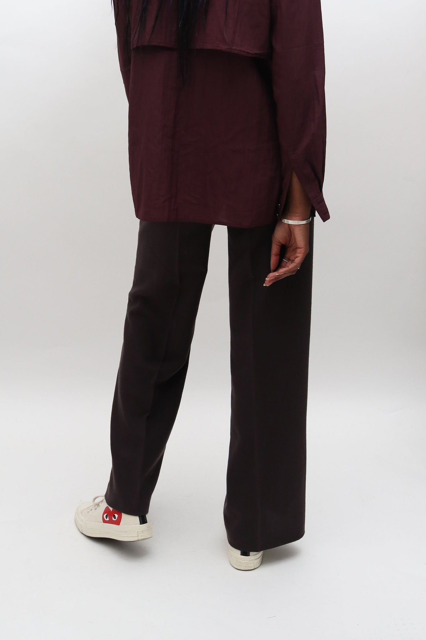 Fenn Wright Manson Flared Wool Trousers