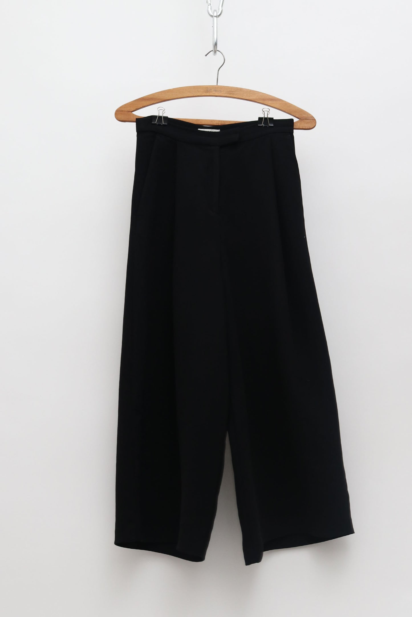 Wide Leg Crepe Culotte
