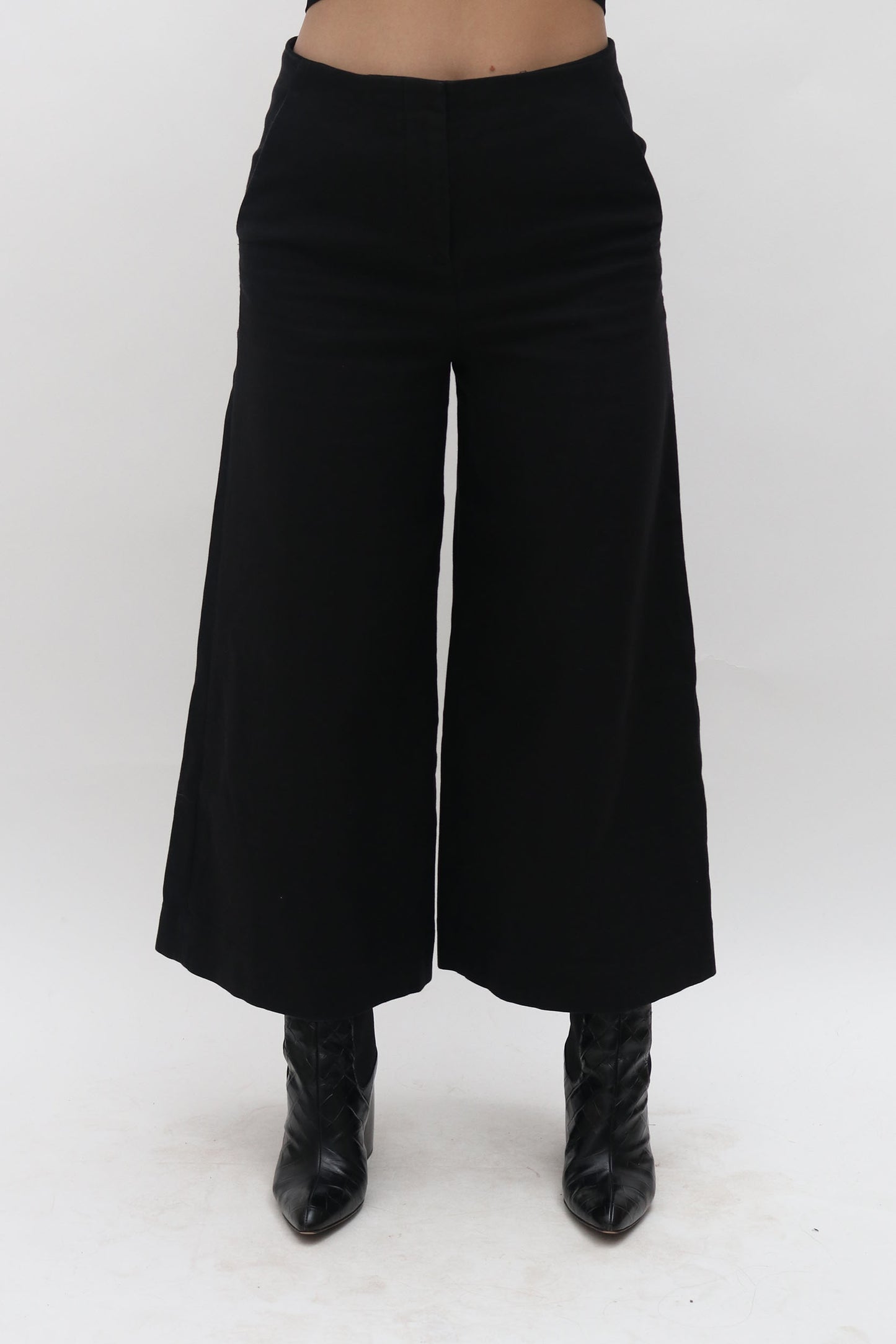 Cos Wide Leg Twill Culotte