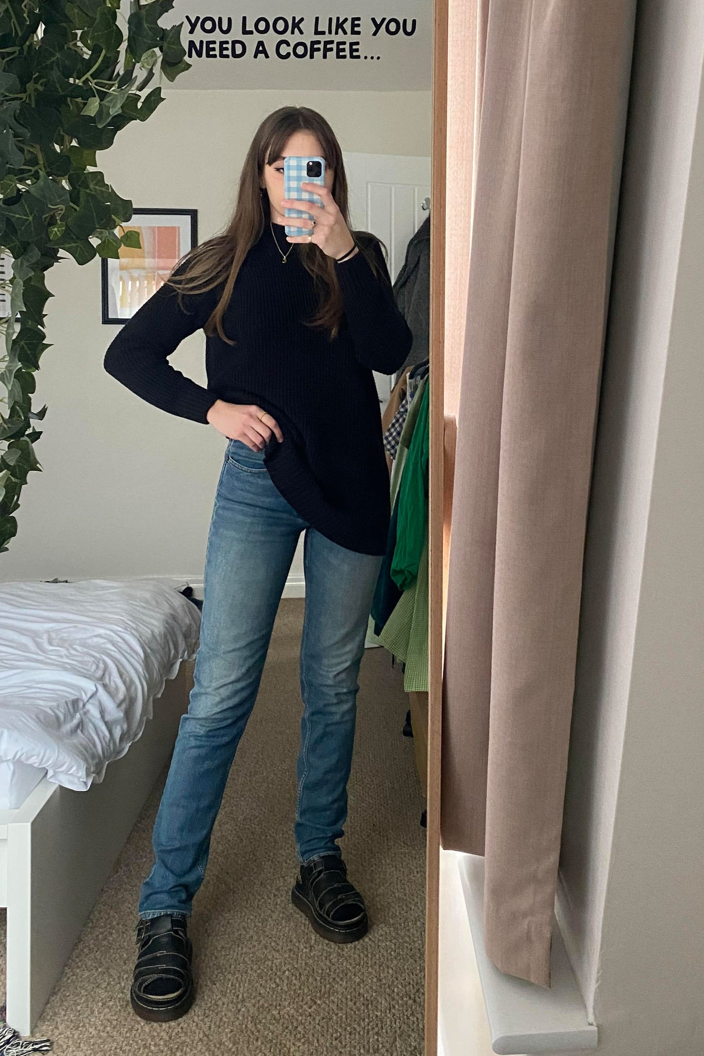 Acne Studios Blå Konst South Mid Blue