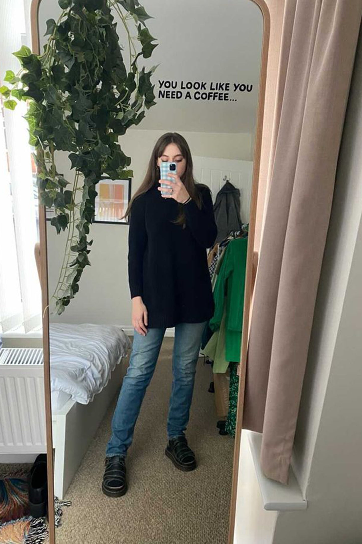 Acne Studios Blå Konst South Mid Blue