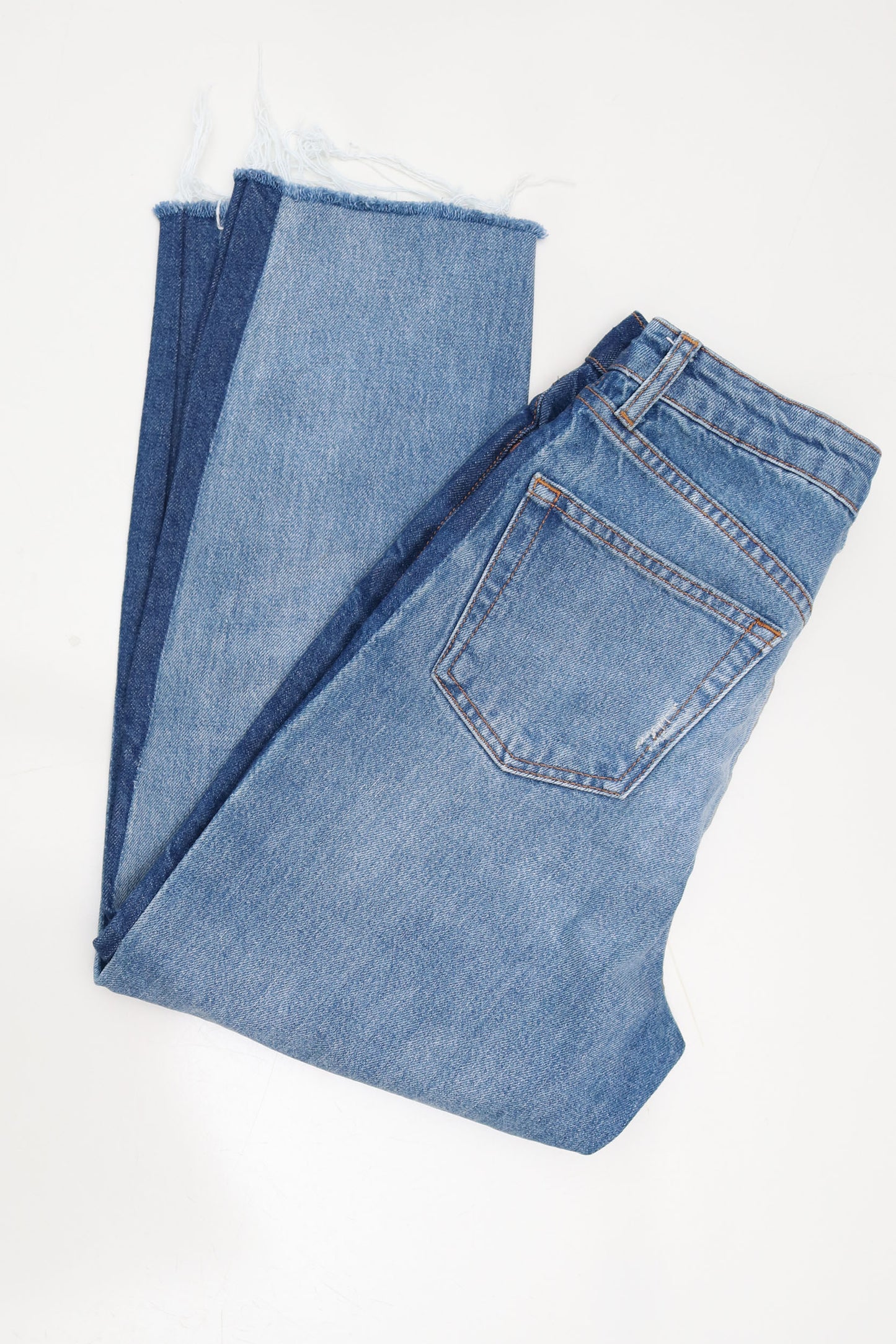 CORE Raw Hem Mom Jeans W26