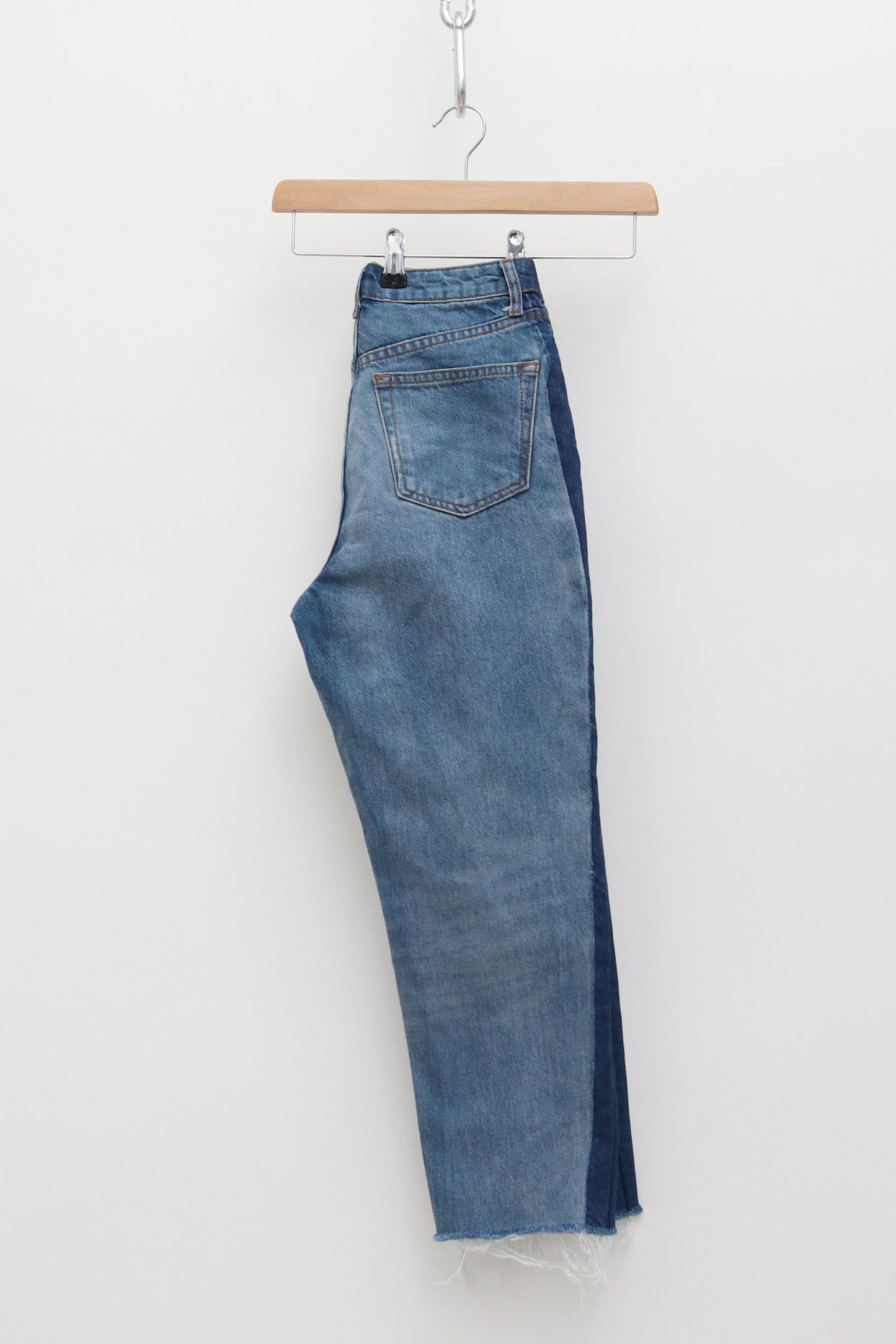 CORE Raw Hem Mom Jeans W26