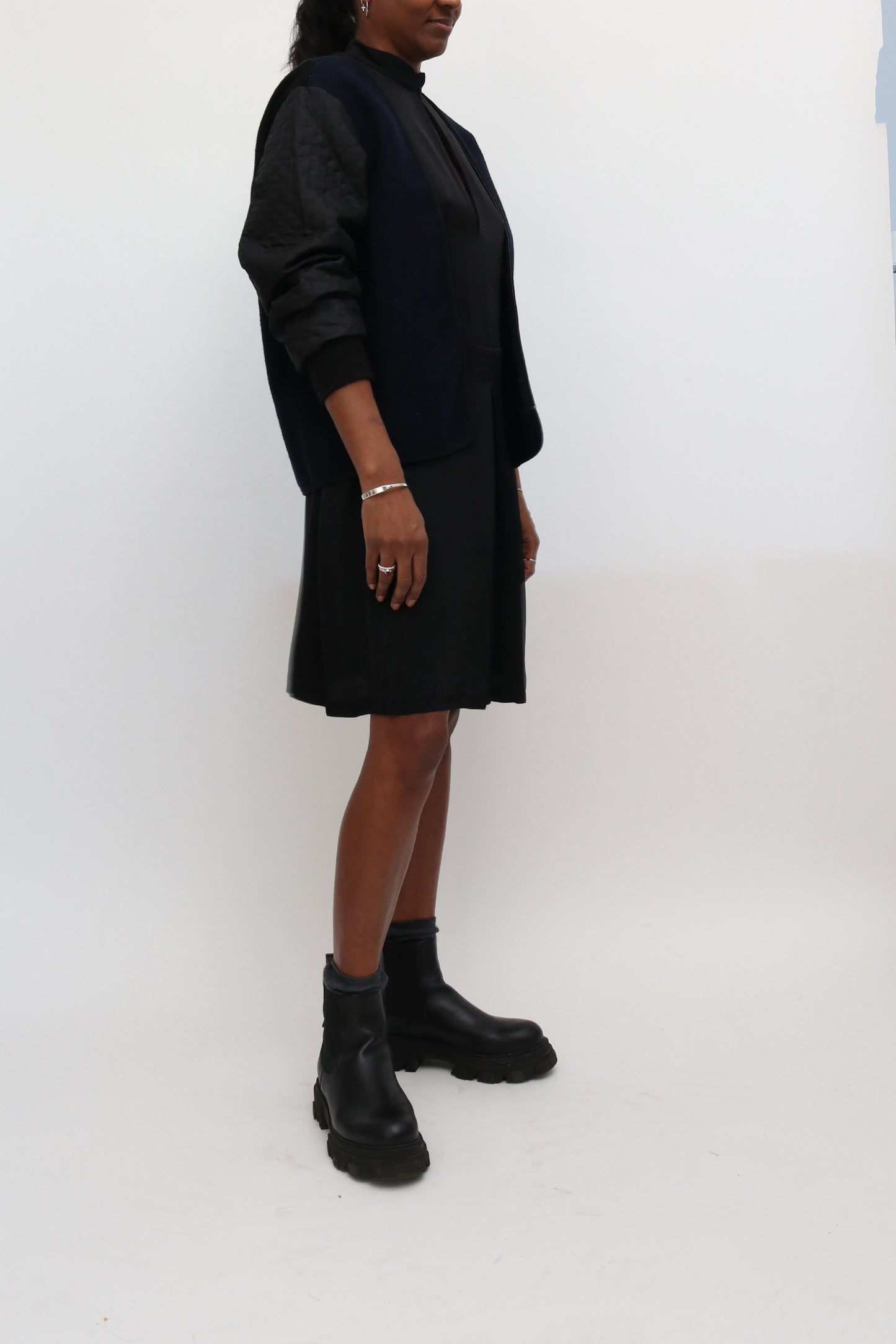 RENT: TOTÊME KEYHOLE BLACK MINI DRESS — from £33.75 per week