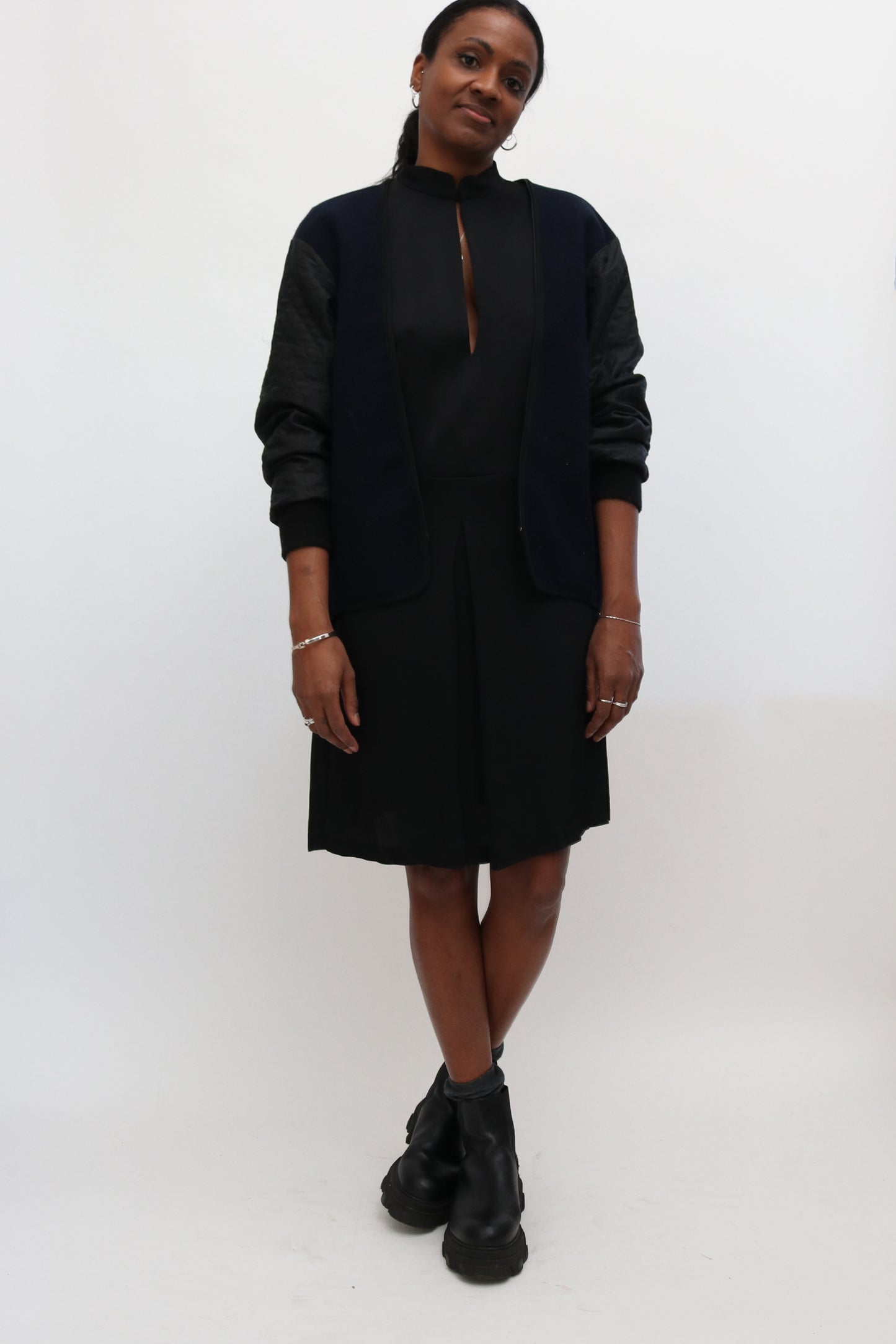 RENT: TOTÊME KEYHOLE BLACK MINI DRESS — from £33.75 per week