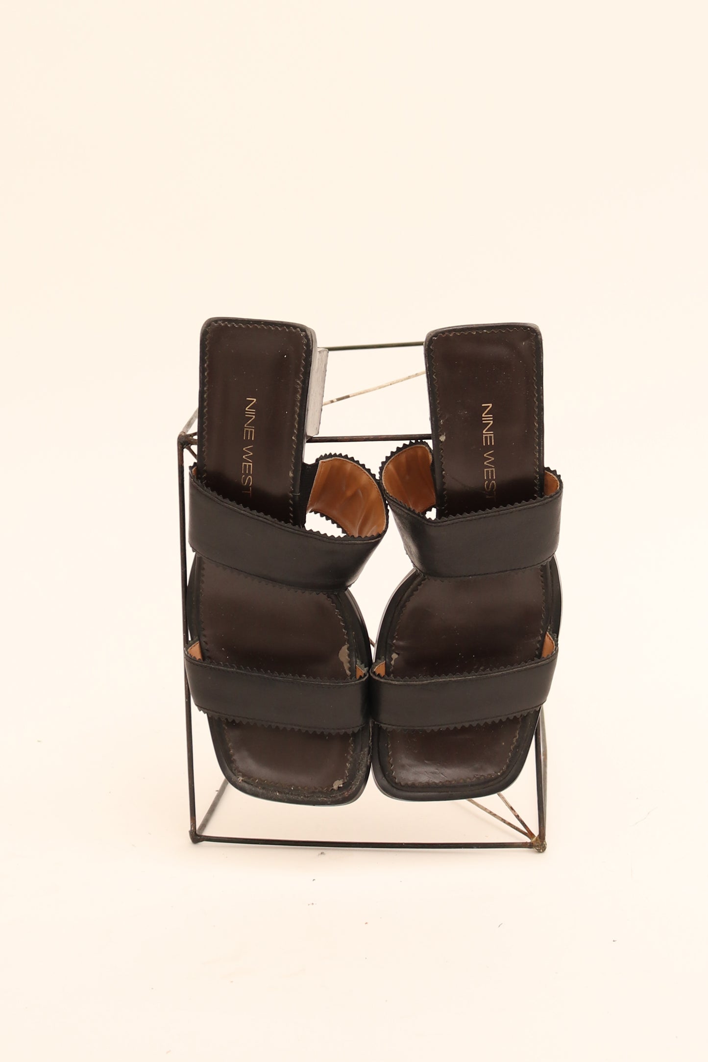 Vintage Square Heel Mules
