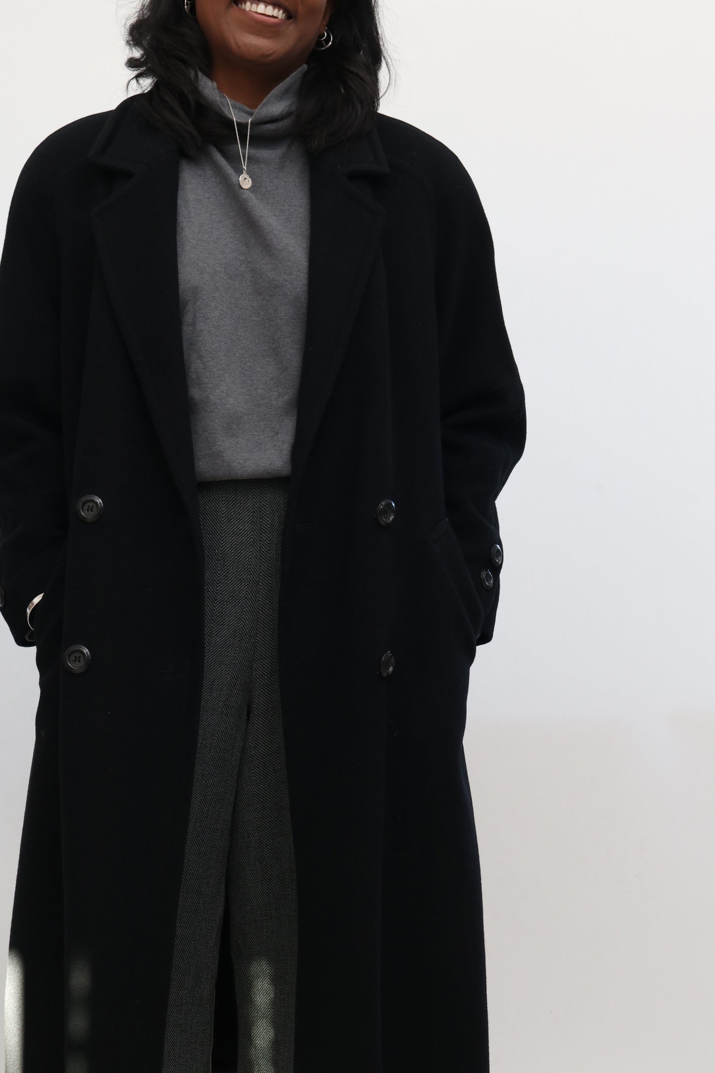 Vintage Cashmere Blend Coat
