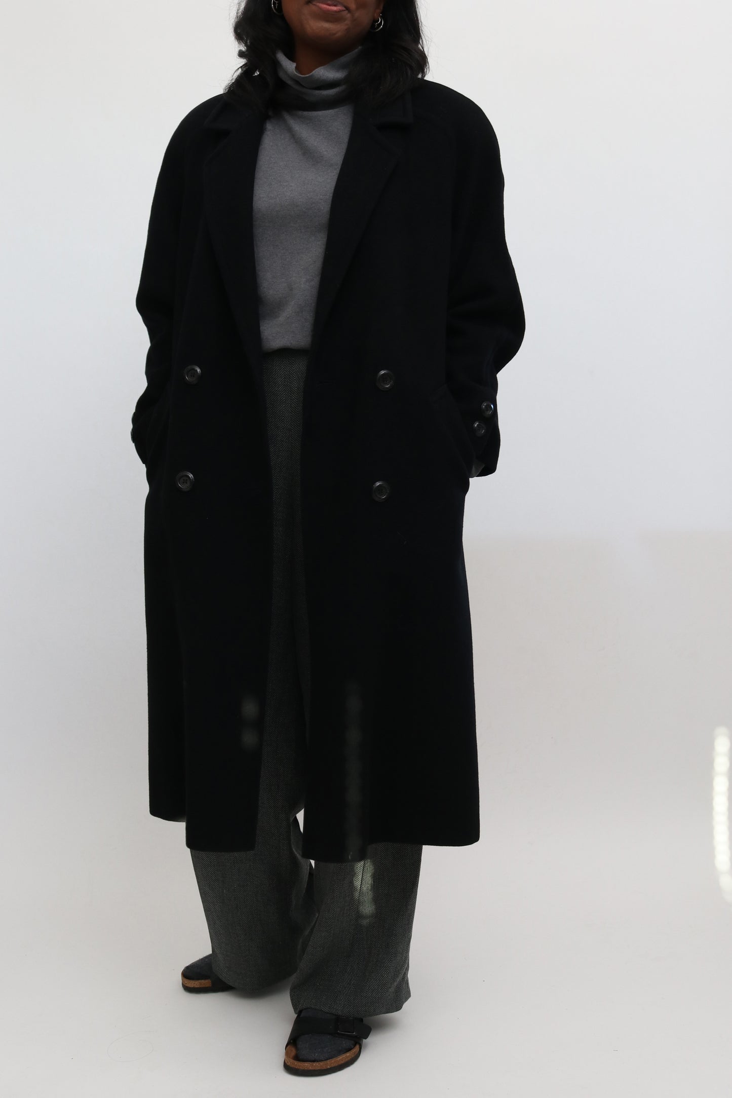 Vintage Cashmere Blend Coat