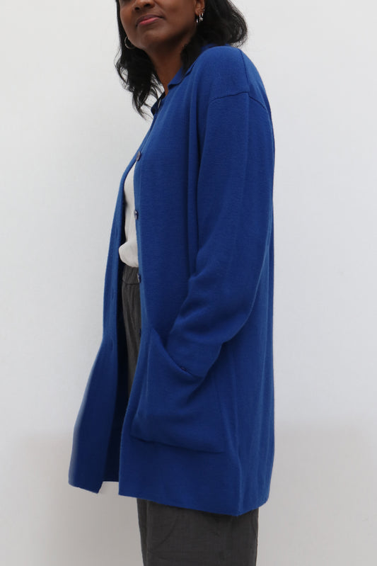 Vintage Longline Knit Cardigan