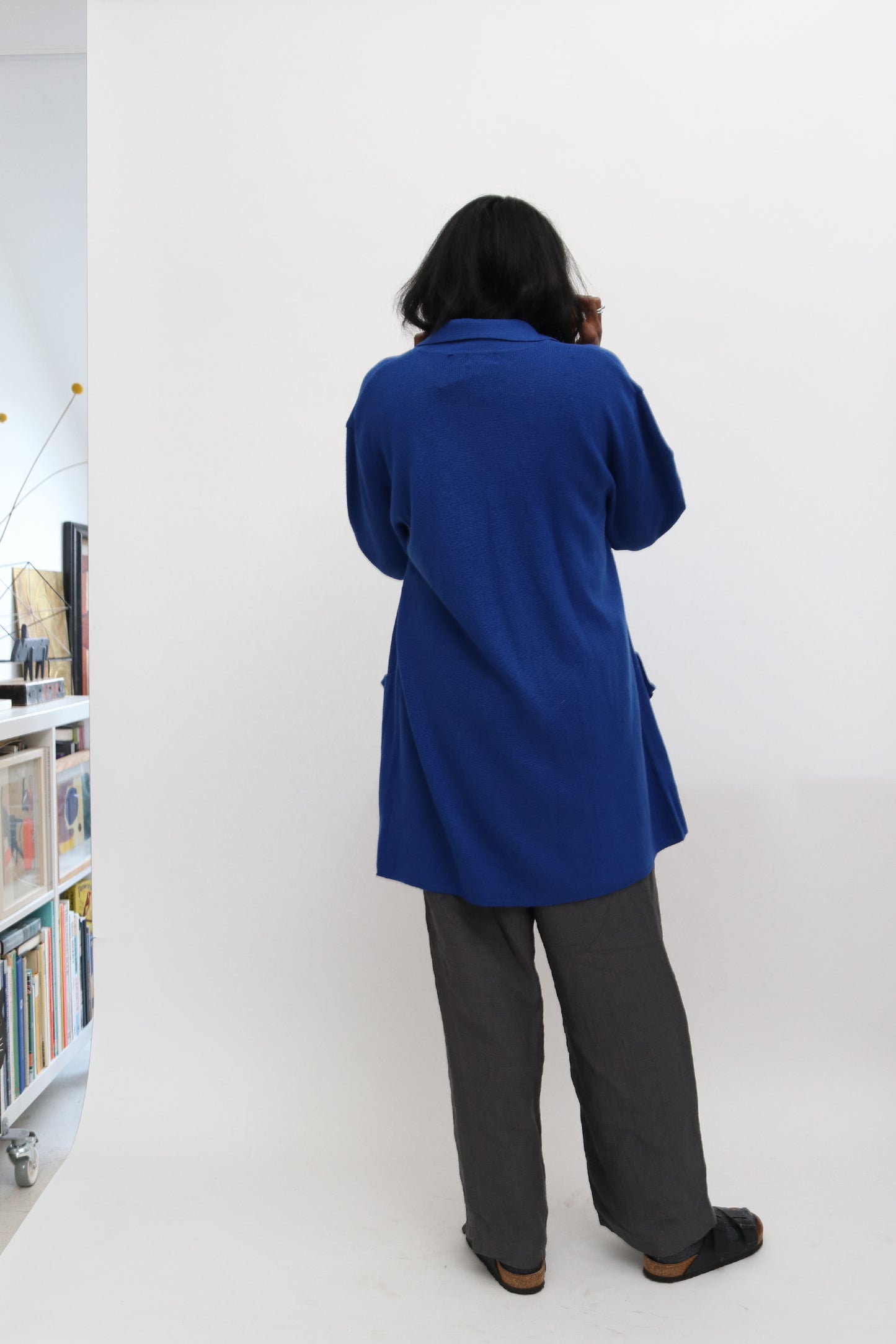 Vintage Longline Knit Cardigan