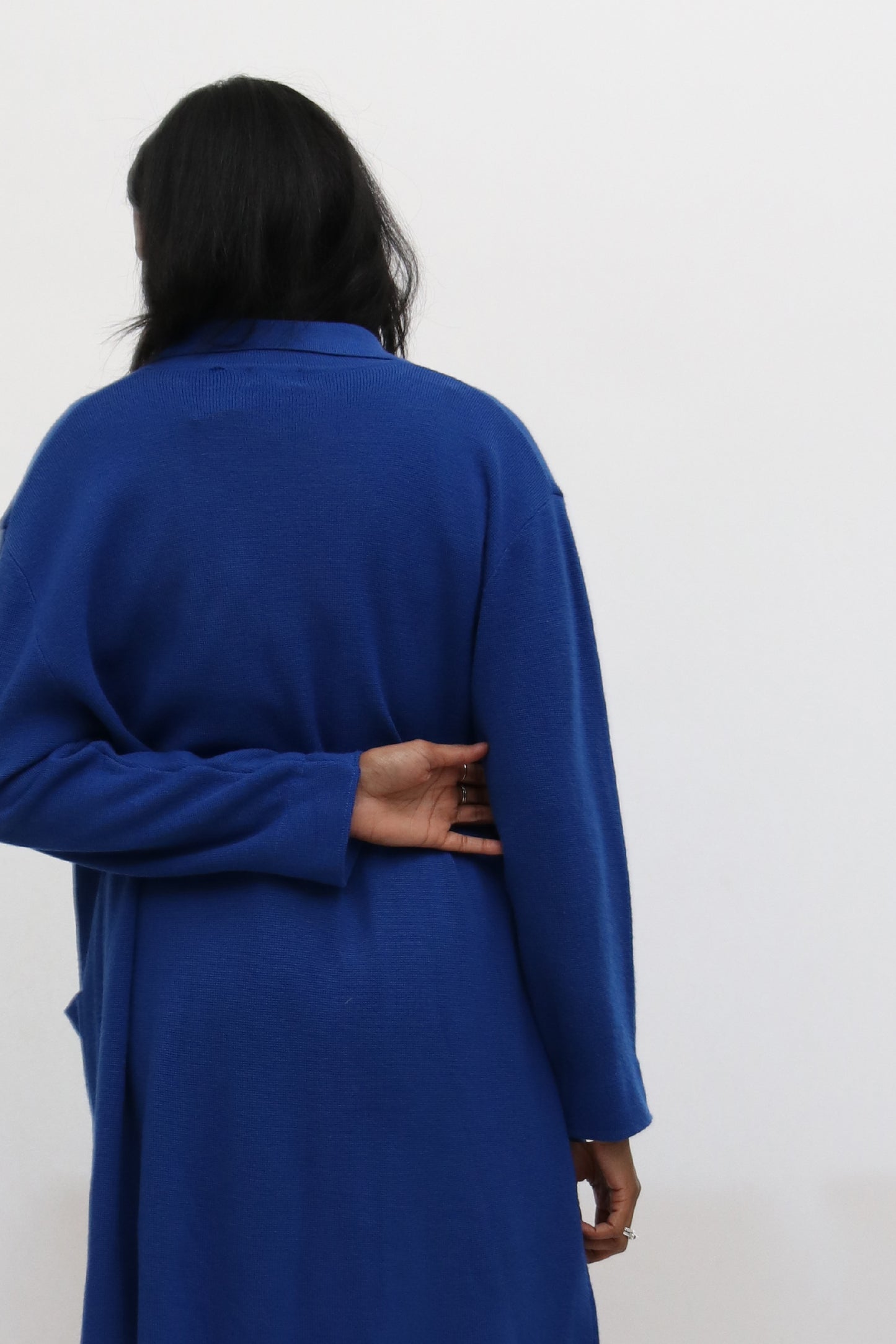 Vintage Longline Knit Cardigan