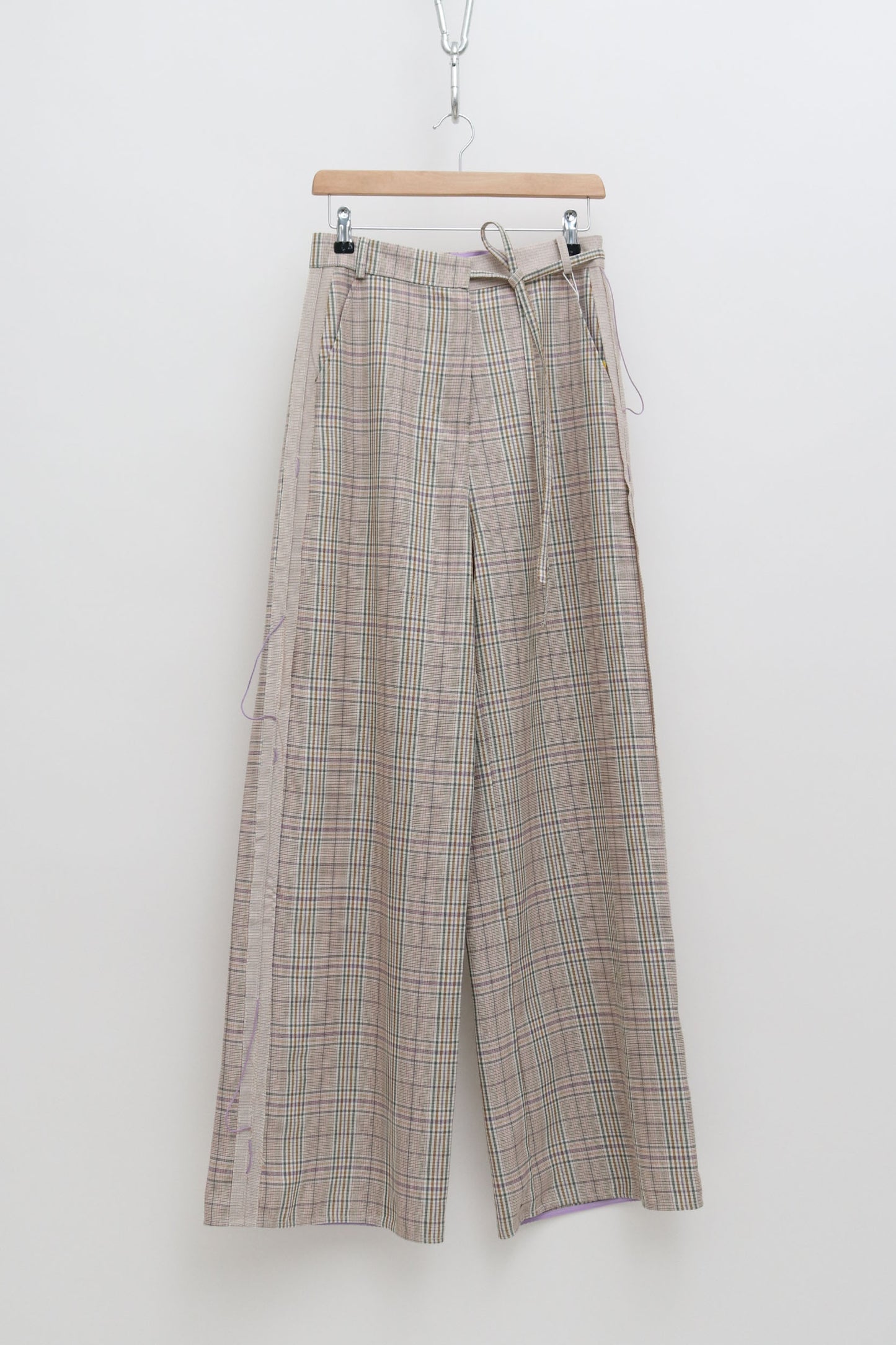 RENT: STEVENTAI REVERSIBLE BLAZER CHECKED SUIT — £38.25 per week