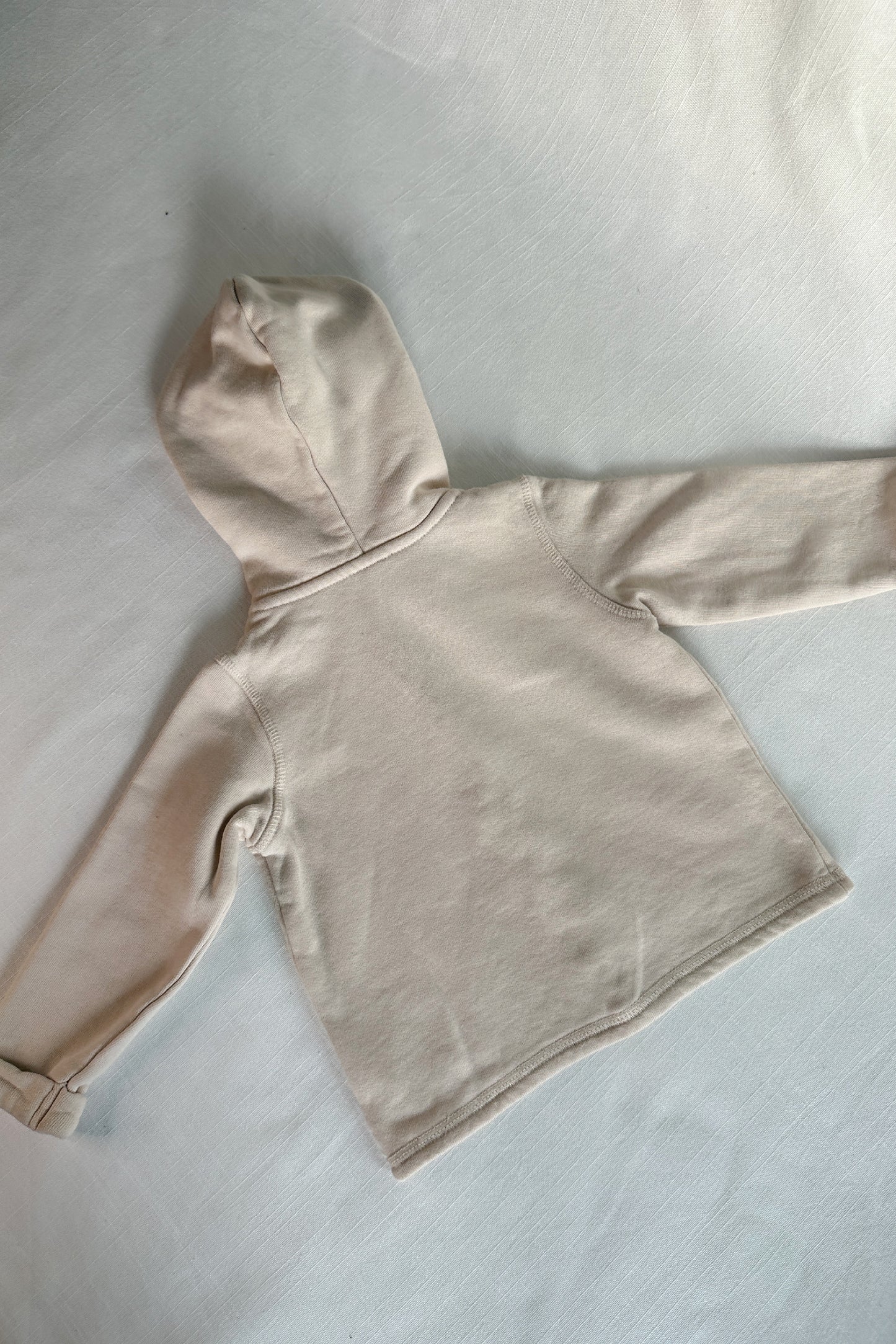 MINI: COTTON SWEATSHIRT BUTTON HOODIE