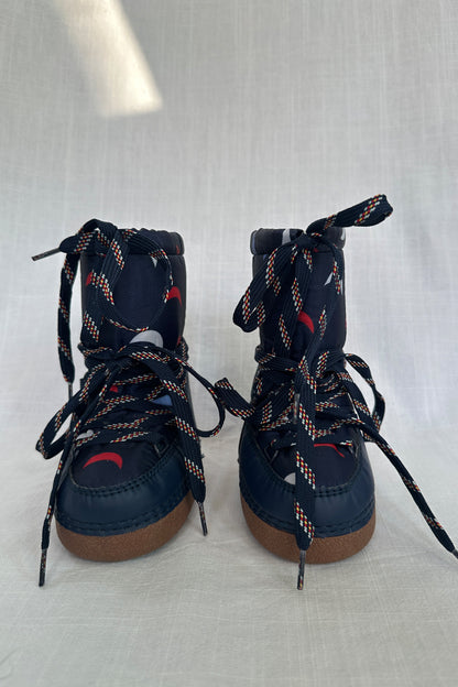 MINI: BOBO CHOSES MOON PRINT SNOW BOOTS