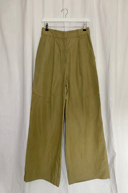 COS TAILORED HIGH-WAISTED WIDE-LEG TROUSERS