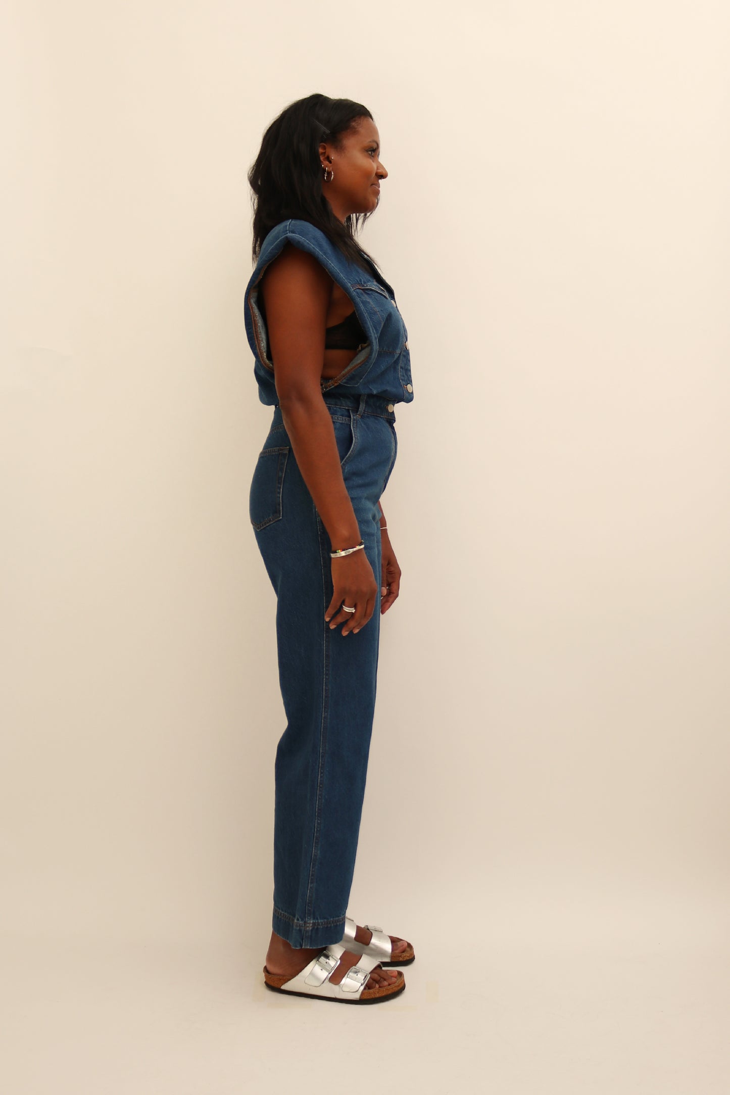 DENIM JUMPSUIT