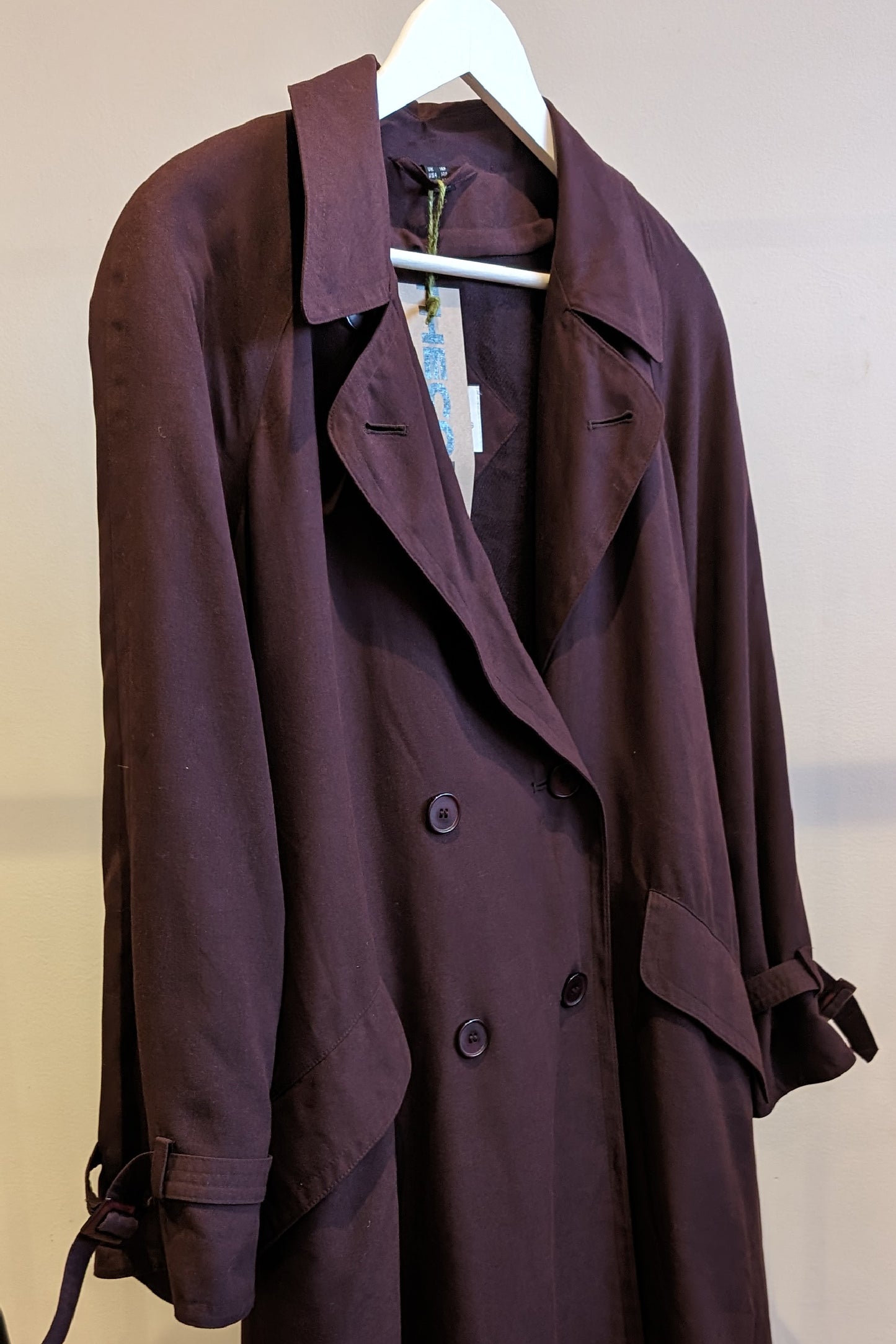 TRENCH COAT WITH DETACHABLE LINING