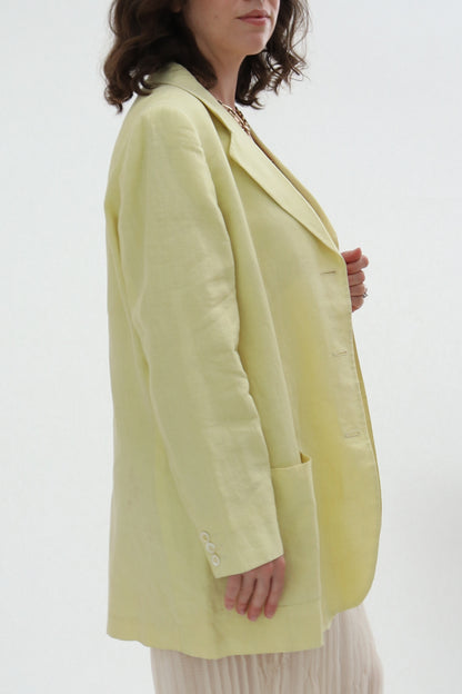 MAX MARA LINEN BLAZER