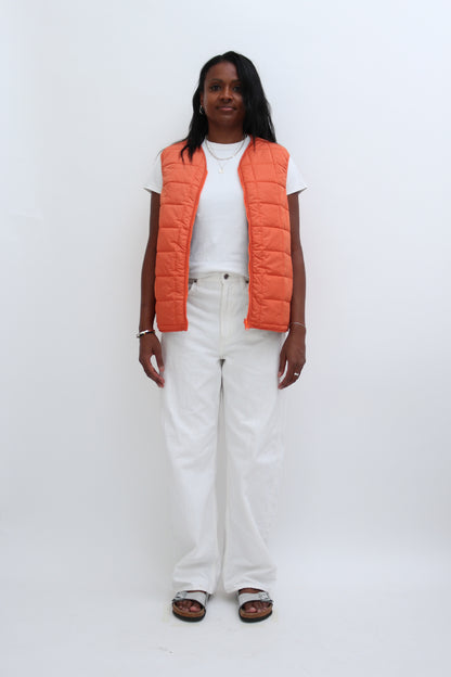 REVERSIBLE QUILTED GILET