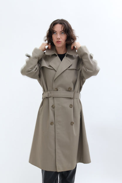 VINTAGE KHAKI TRENCH