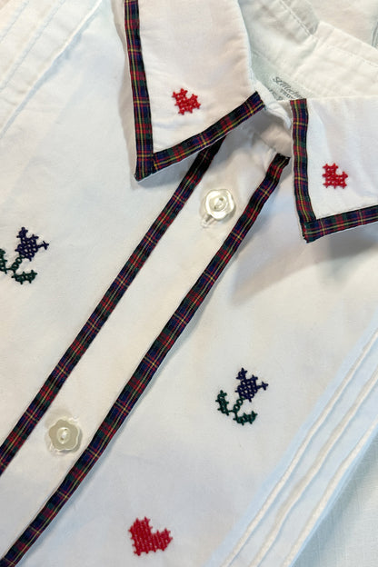 MINI: VINTAGE ST. MICHEAL EMBROIDERED SHIRT