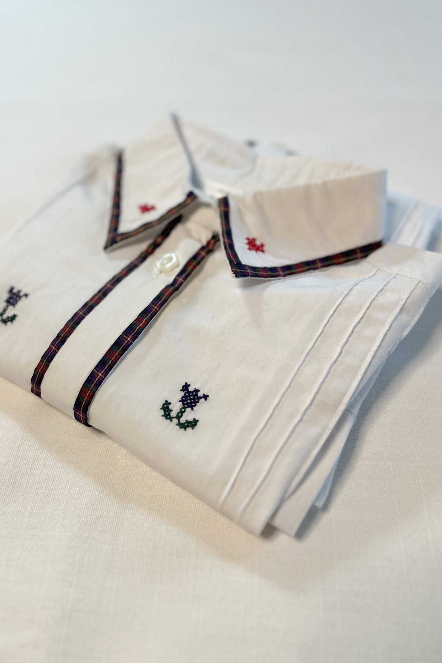 MINI: VINTAGE ST. MICHEAL EMBROIDERED SHIRT