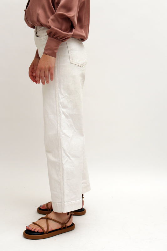WEEKDAY WHITE DENIM JEANS