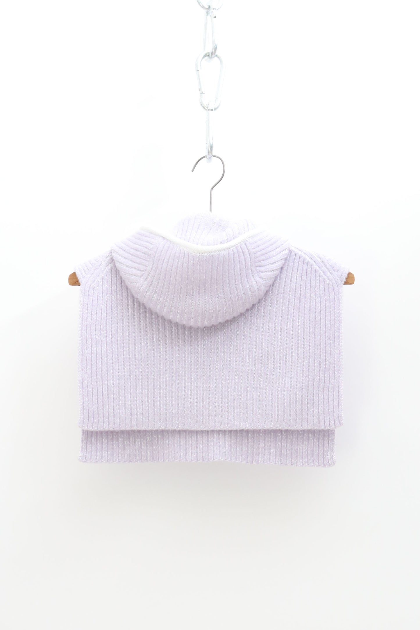 Cos Knitted Bib with Hood