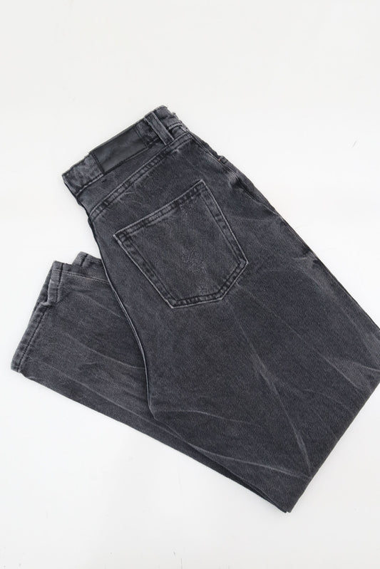 CORE Black Wash Mom Jeans W28
