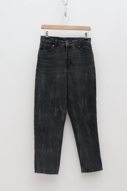 CORE Black Wash Mom Jeans W28