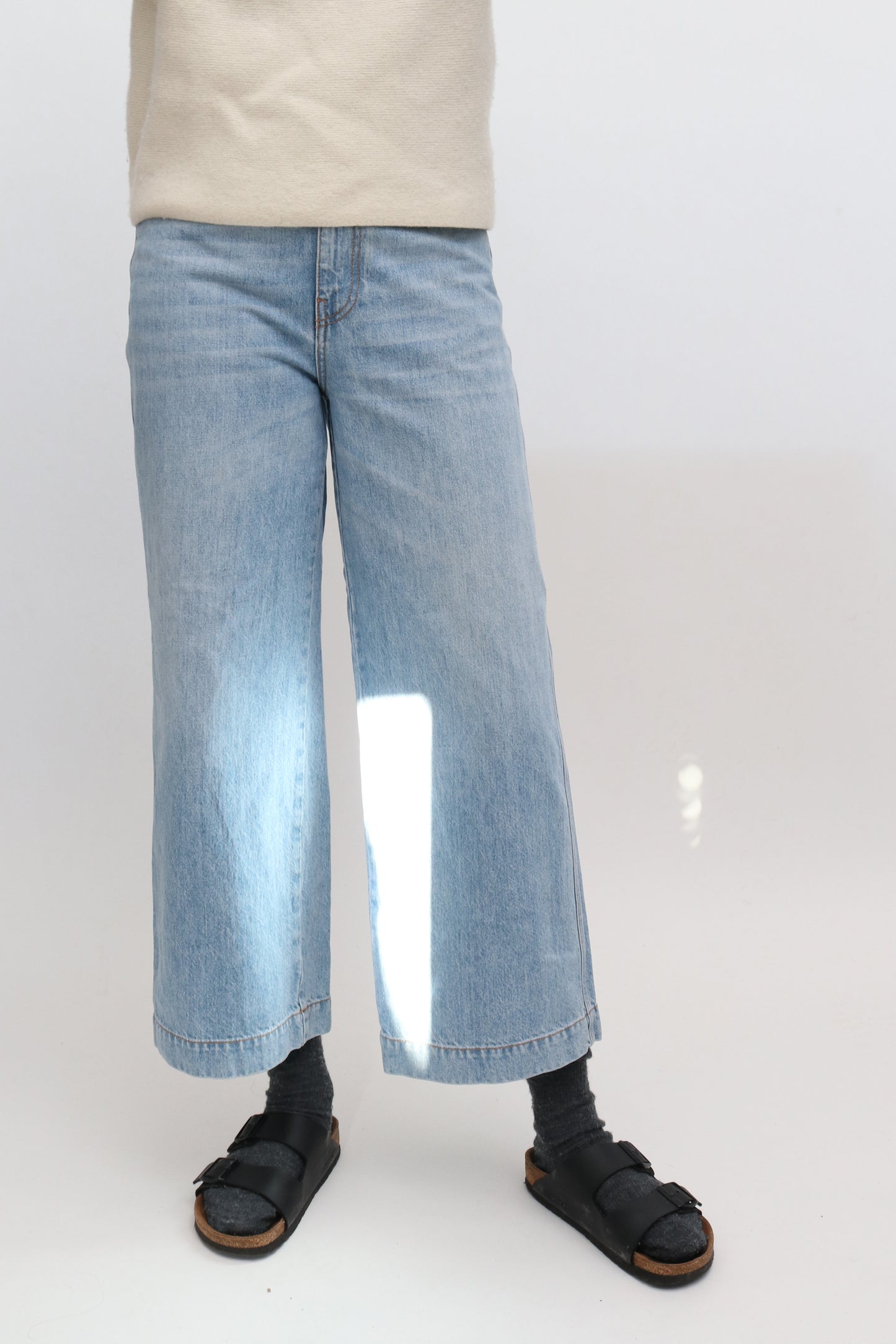 CORE Nanushka Vintage Wash Cropped Jeans