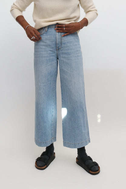 CORE Nanushka Vintage Wash Cropped Jeans