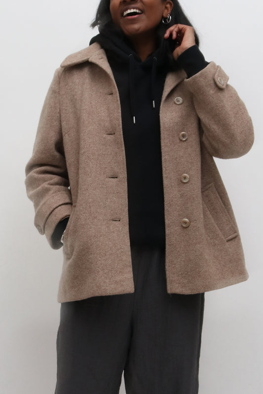 CORE Black Hooded Sweater