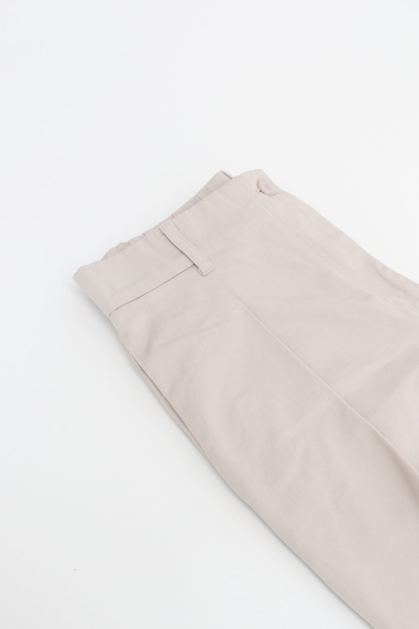 Cos Pleated Front Twill Trouser
