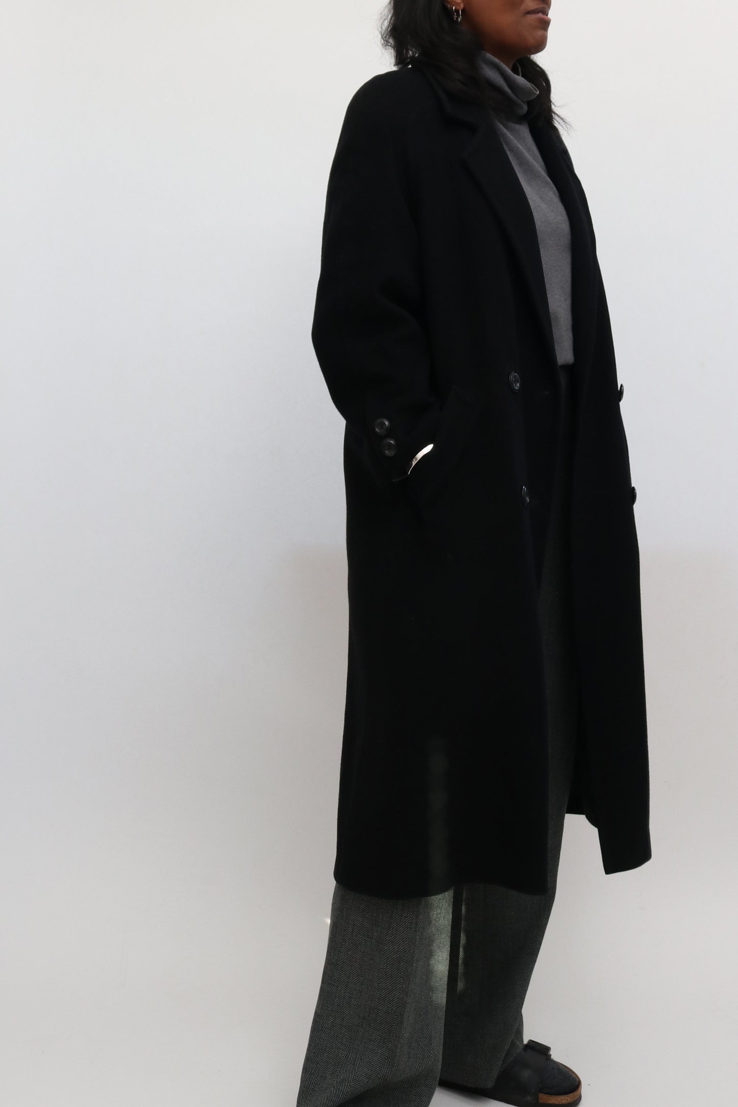 Vintage Cashmere Blend Coat